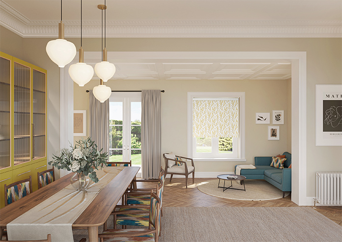 Willow Field, Dijon - Roller Blind - Image 8